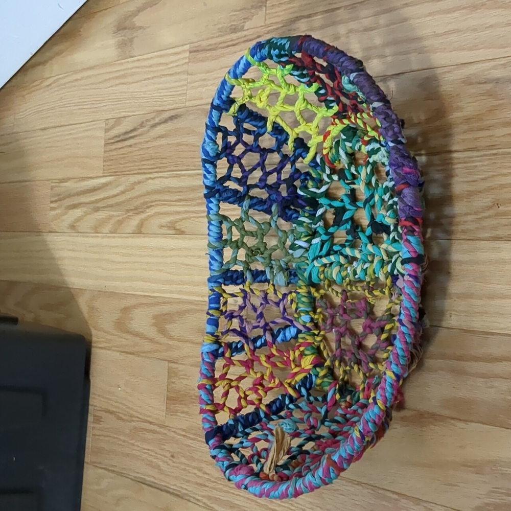Handmade Woven Fabric Basket
